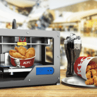 KFC VAI PRODUZIR OS PRIMEIROS NUGGETS DE FRANGO IMPRESSOS EM 3D – A CARNE DO FUTURO?